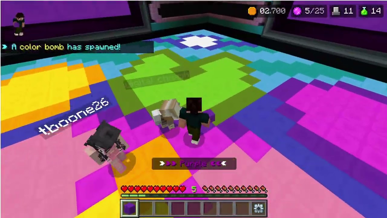 Block party gameplay