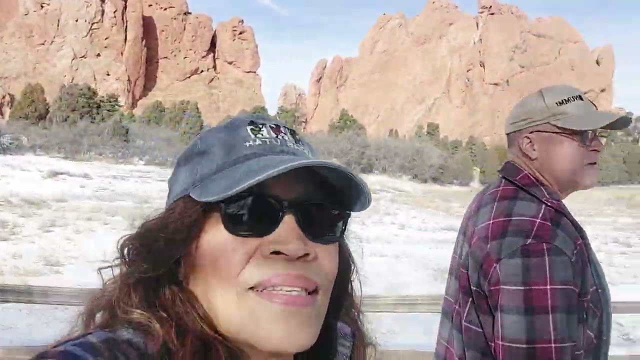 Garden of God's hike in Colorado Springs Jan -2026