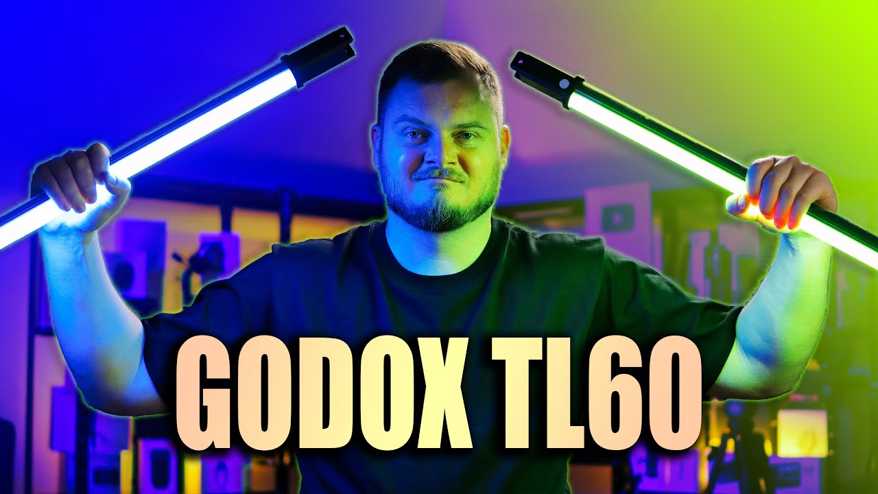 Godox TL60 - ЗАЛИВАЕМ ФОН RGB СВЕТОМ И ДЕЛАЕМ ОБЗОР