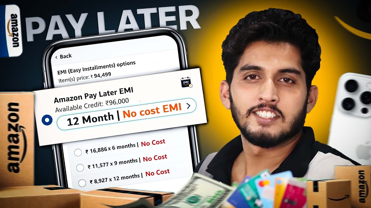 Amazon Pay Later EMI Kaise Activate kare |  EMI Kaise Use kare, Limit Increase, EMI Repay, Charges