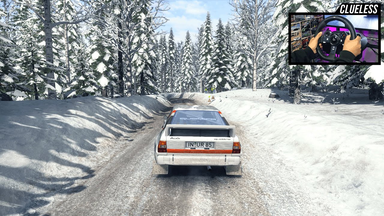 DiRT Rally - Audi Sport Quattro Rallye | Раллийный этап в Швеции