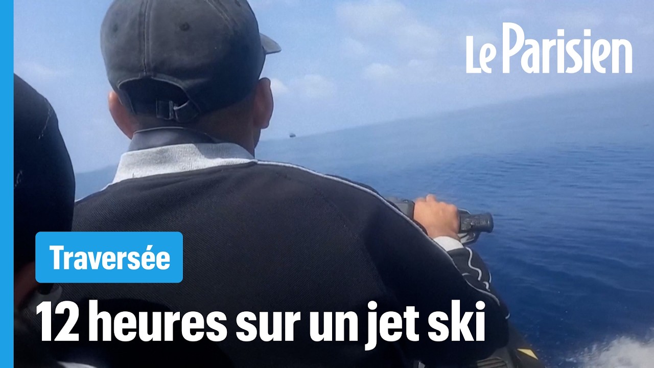 Ils traversent la Méditerranée en jet ski pour fuir Gaza