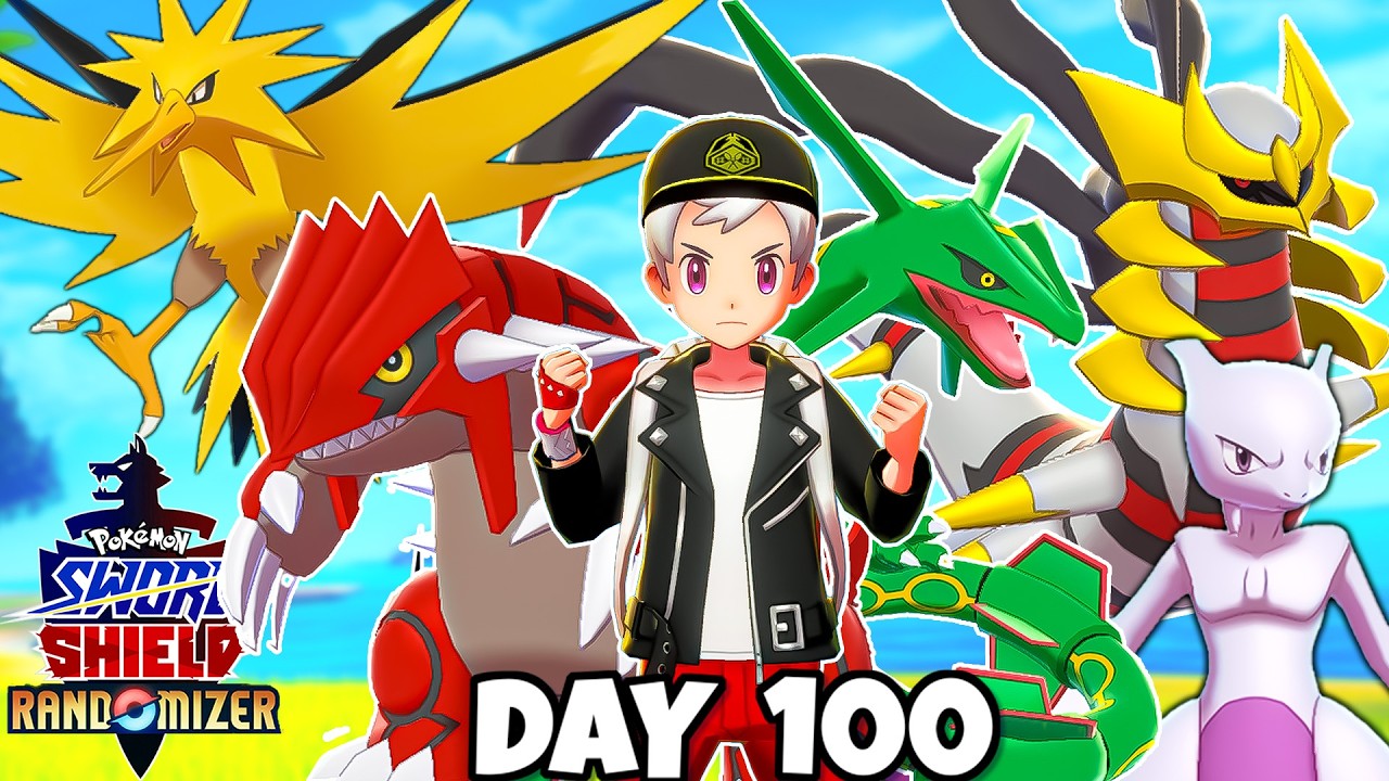 [ Only Legendarys ] Pokemon Sword & Shield Randomizer 100 Hour's Gameplay | Only Legendary Challenge