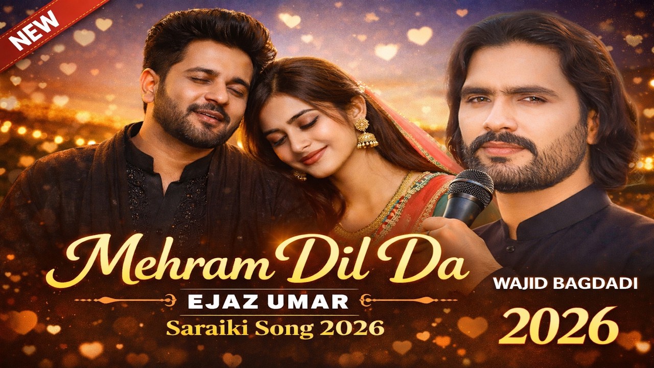 New Saraiki Song 2026 – Mehram Dil Da | Wajid Bagdadi | Rang Music #WajidBagdadi206 #mehramdildasong