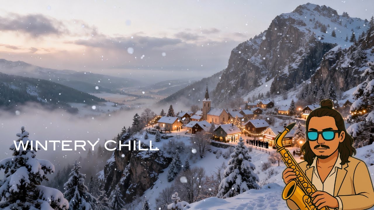 Winter Serenity – Snowy Village Ambience & Smooth Grooves