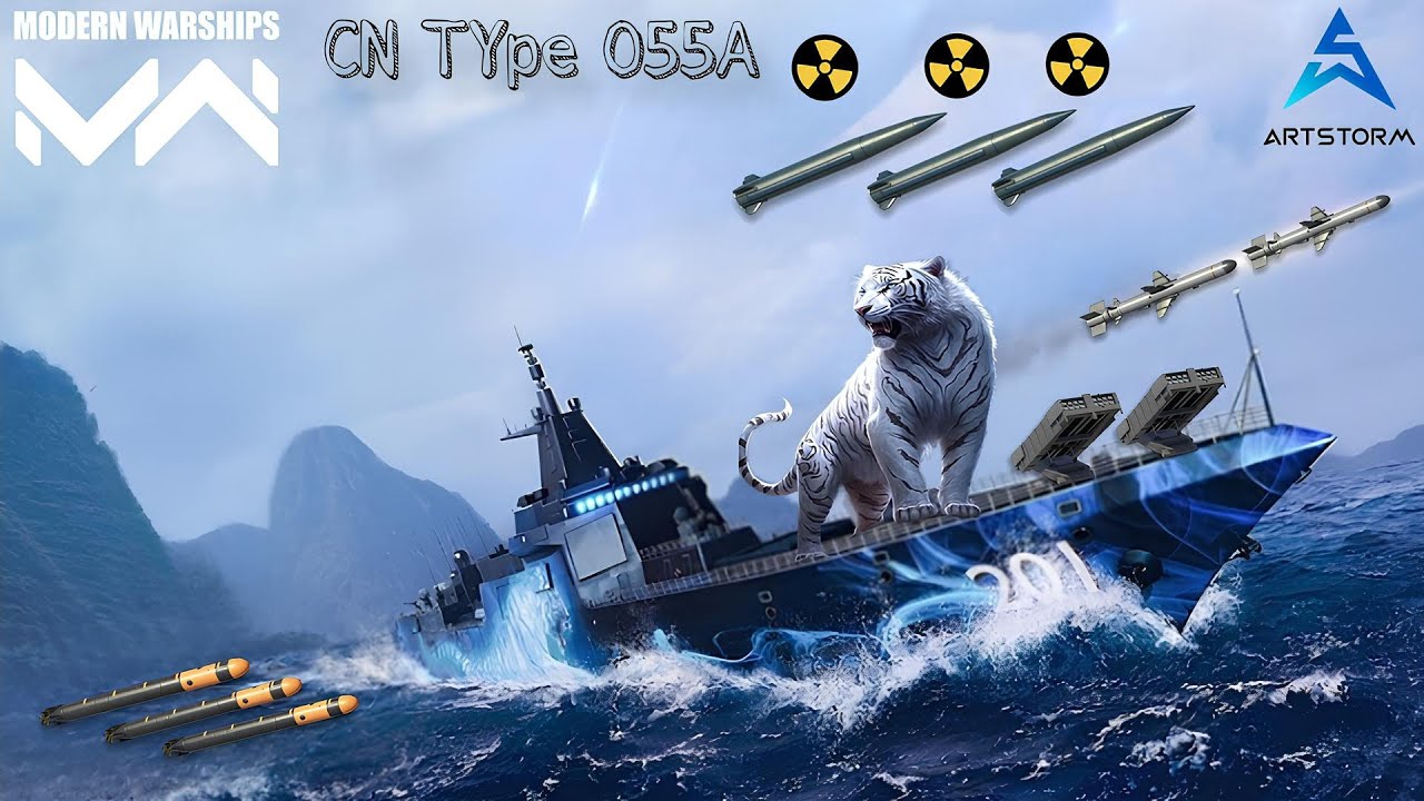 Modern Warships | CN Type 055A | Strong After Buff