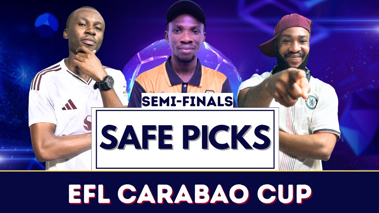 Прогноз на полуфиналы Кубка Карабао Английской футбольной лиги 2026 года | Арсенал против Челси |...