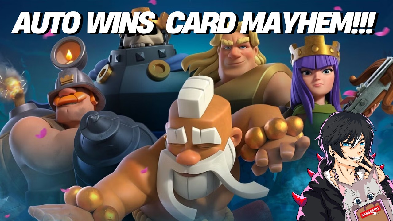 Best Deck, Easy Wins In Mayhem Mode!!! - CLASH ROYALE