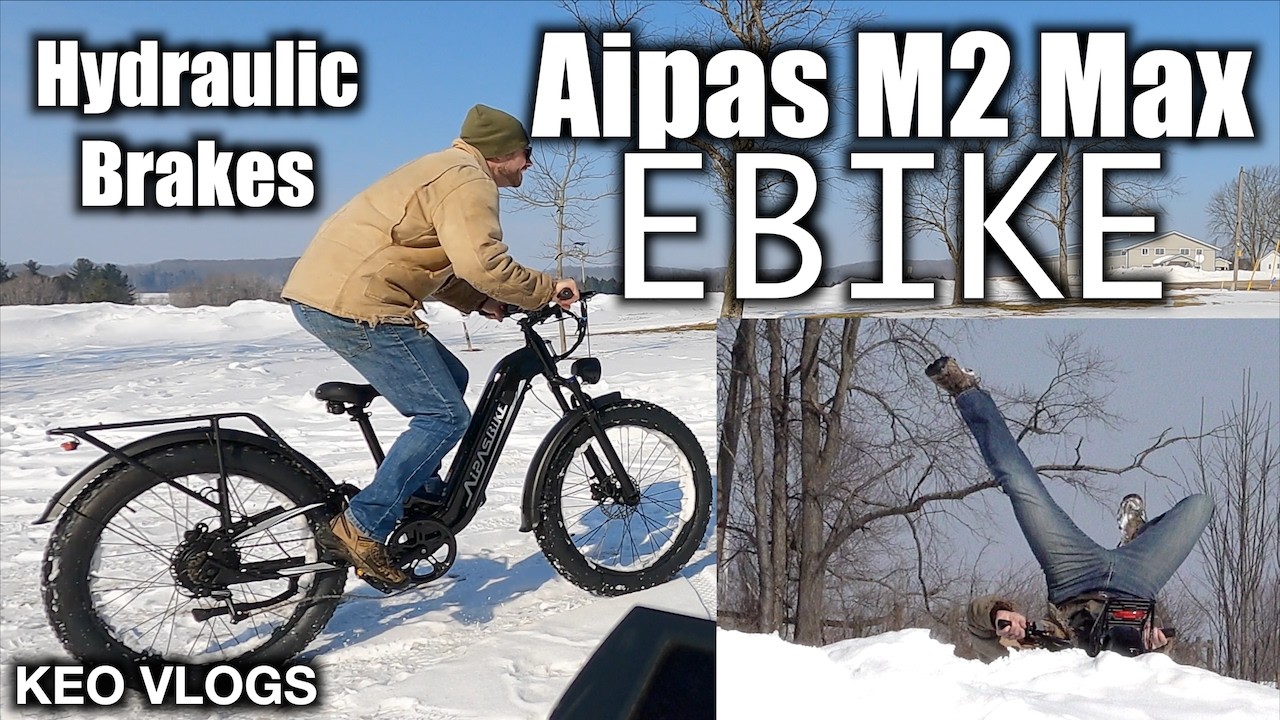Электровелосипед Aipas M2 Max с гидравлическими тормозами
