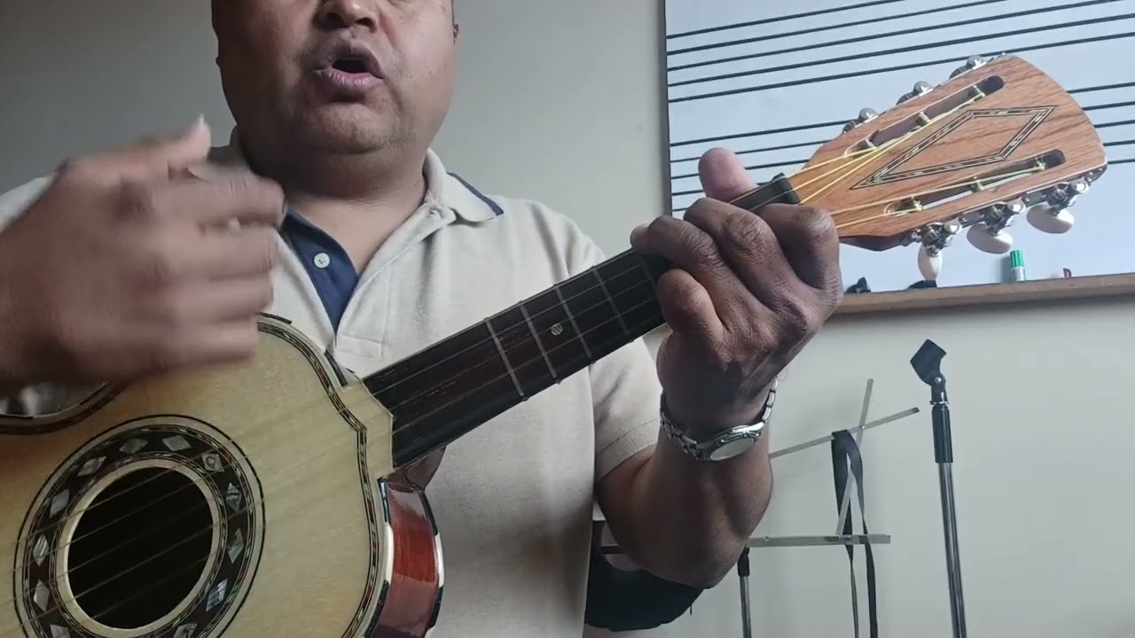 Ritmo 3/4 para  principiantes dinámico especialmente para niños que les guste la Vihuela 