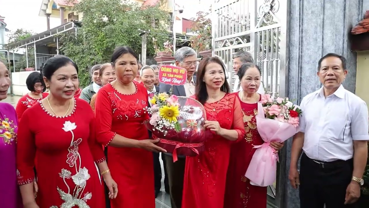 Kỷ niệm 10 năm ngày thành lập hội con dâu Họ Vũ - Võ làng Sen, 2016-2026