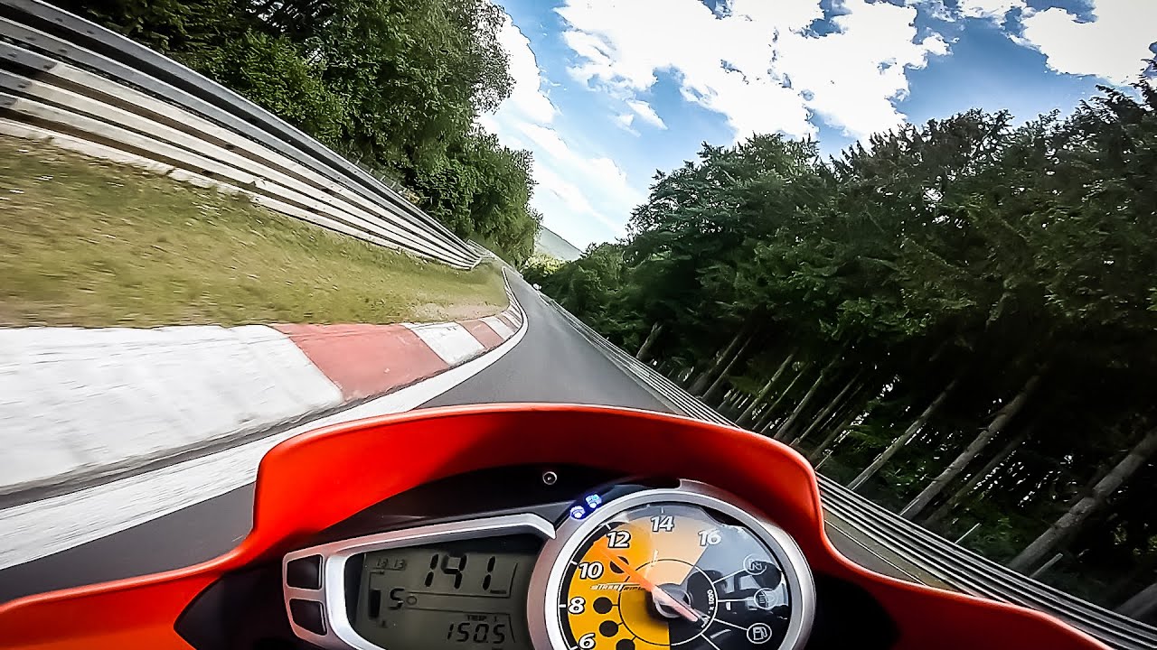 Nurburgring Nordschleife BTG  - Triumph Street Triple 675R