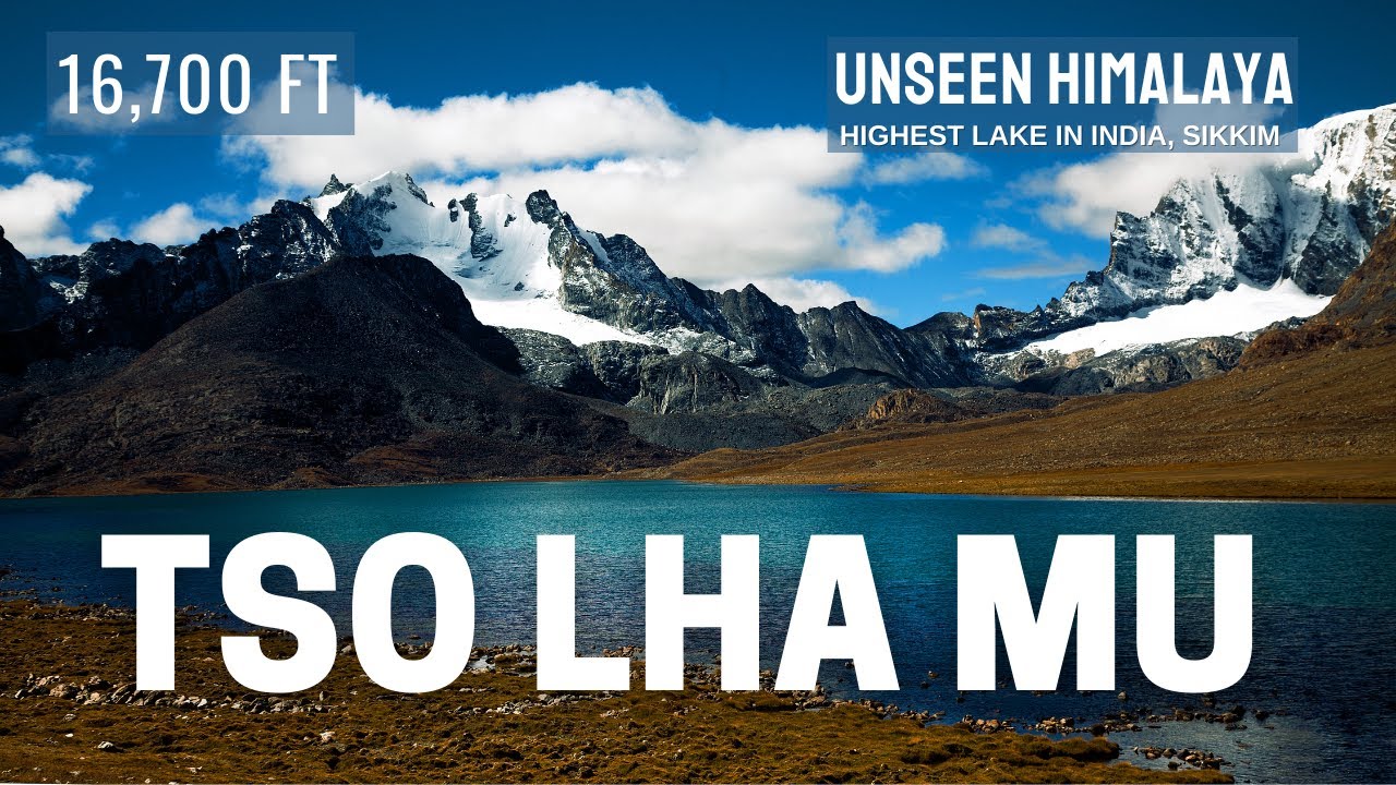Tso Lhamu,  To The Highest Lake in India 16,700 FT,