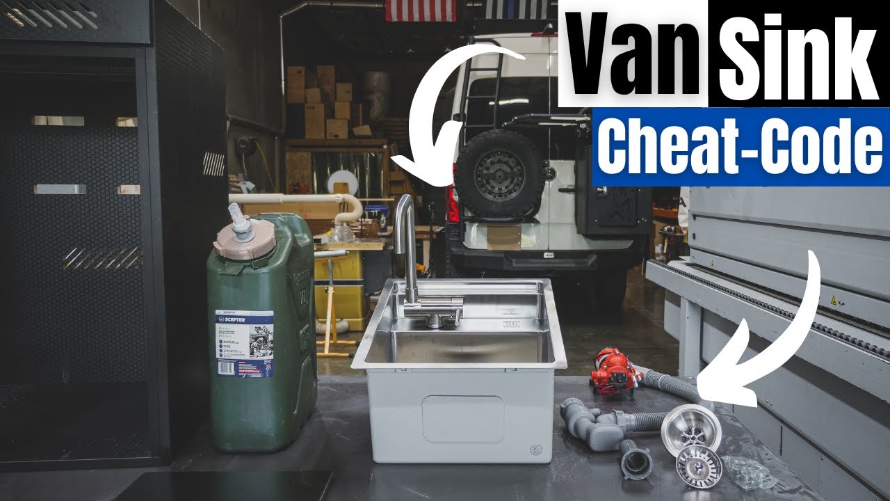 Complete Sink Kit For Your Camper Van | Serg Supply