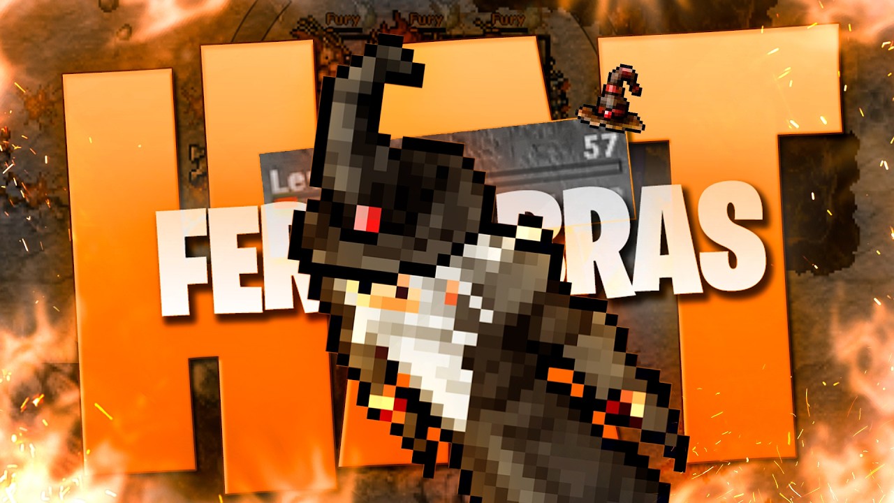 🚨 ELE TORROU QUASE 8 MIL REAIS NUM OUTFIT PRA UM CHAR LEVEL 57!! | Tibia Ferumbrinha