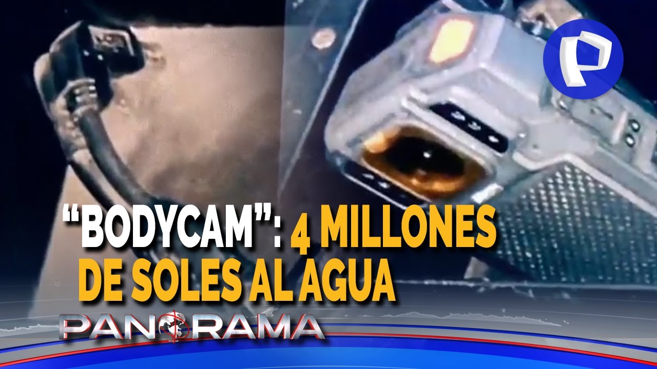 Cuatro millones de soles al agua: el fiasco de las “bodycam” adquiridas por la Policía Nacional