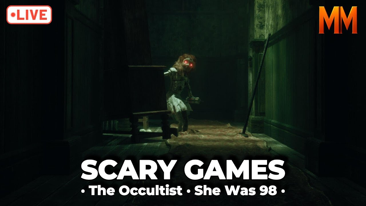 JUP... These Horror Games Will Give Me NIGHTMARES! 🔴 LIVE NOW!