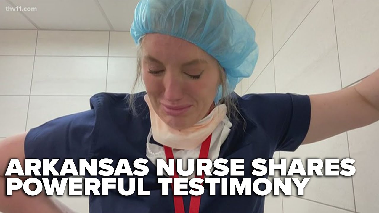 Nurse shares emotional testimony on battling coronavirus | Full testimony
