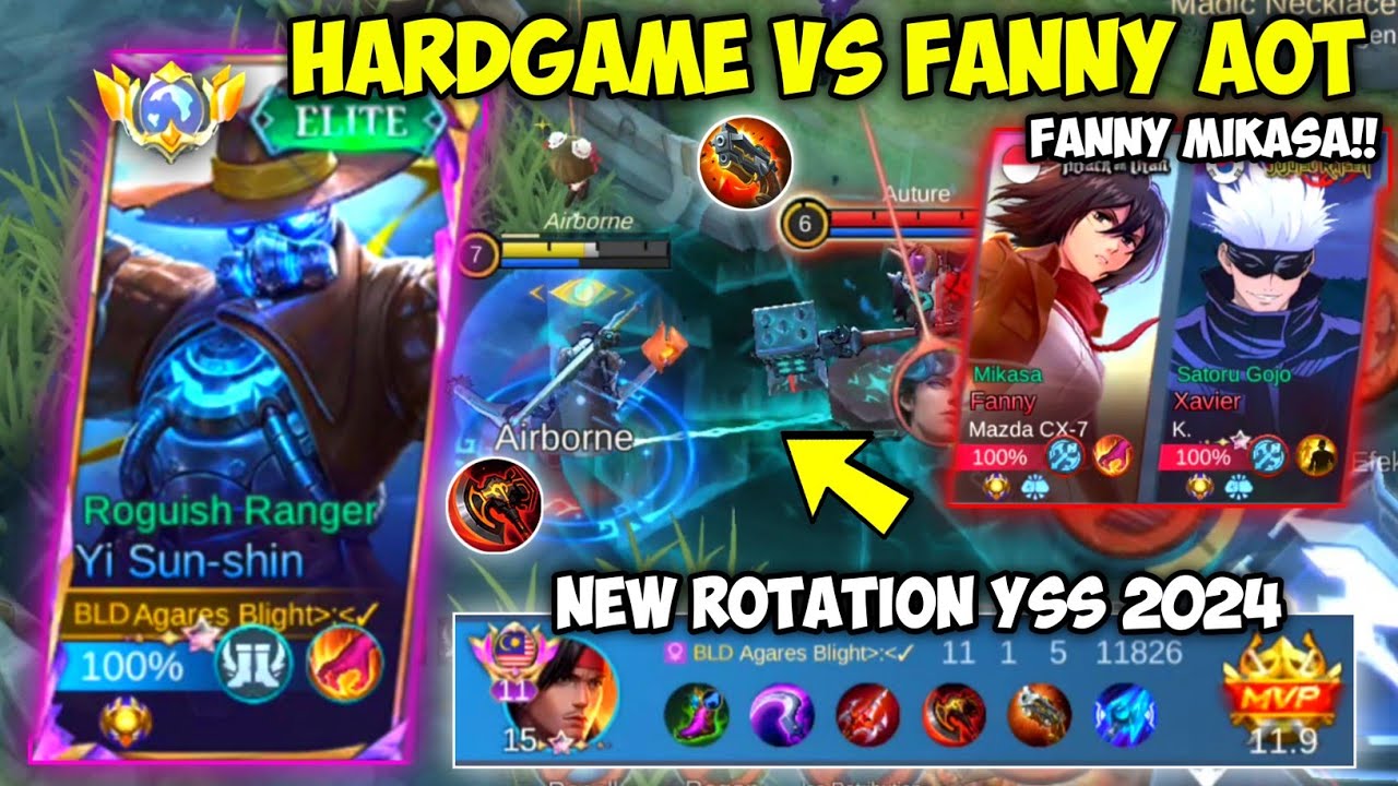 HARDGAME GAMEPLAY! CARA MENGGUNAKAN YSS VS FANNY DI PATCH SEKARANG | TUTORIAL YSS NEW PATCH 2024!!