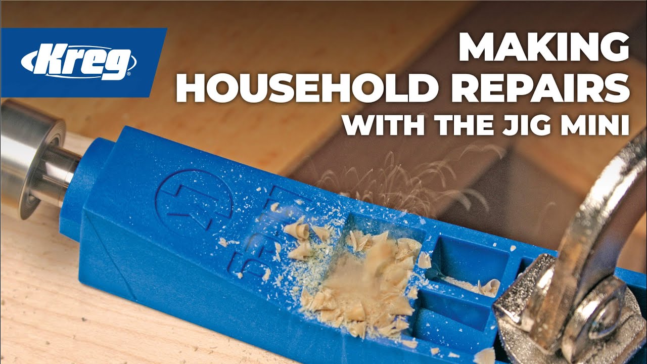 Making Household Repairs With The Kreg Jig® Mini