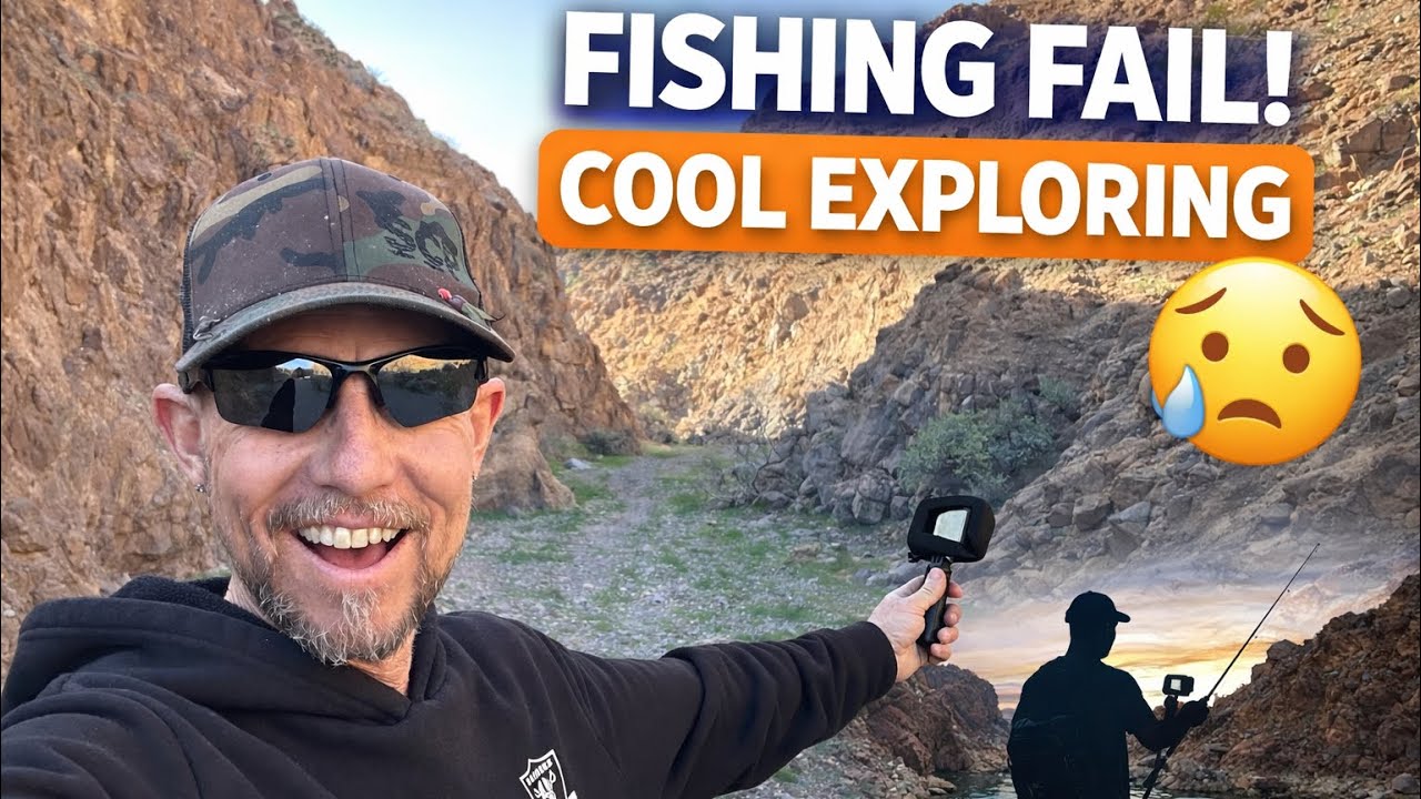 What happened? what did I find? fishing gone wild! #fishing #explore #outdoors #camping #jesus