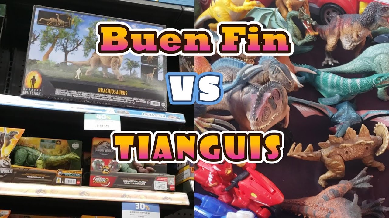 Jurassic World Lego y Mas Caceria Noviembre 2023 Tianguis vs Buen Fin!