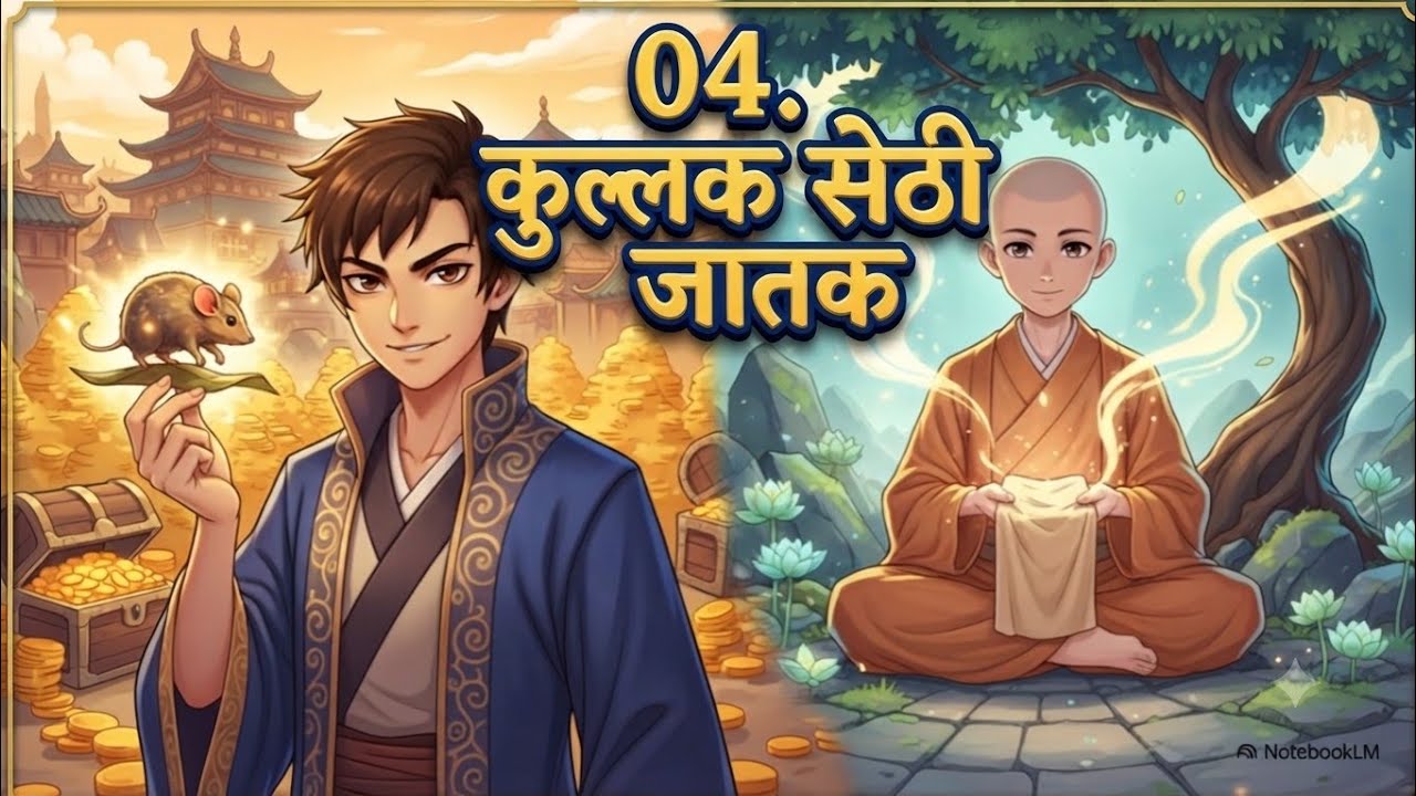 04. भिक्षू आणि उंदराचा व्यापारी Cullaka Setthi Jataka (जातक कथा)