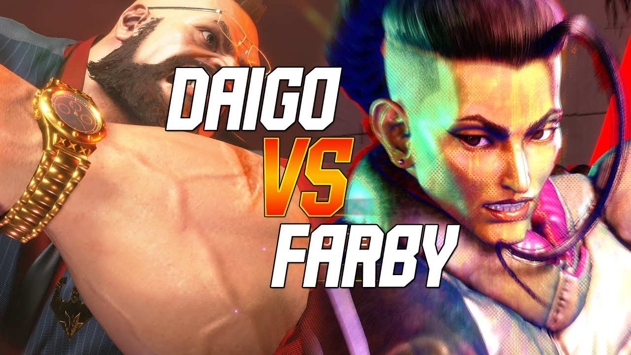 SF6 Daigo (Zangief) VS farby (Jamie) Street Fighter 6