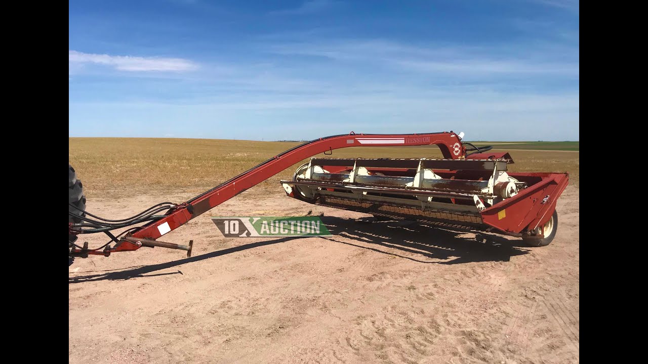 HESSTON 1014 Hydro Swing  10X AUCTION (AuctionTime/TractorHouse)
