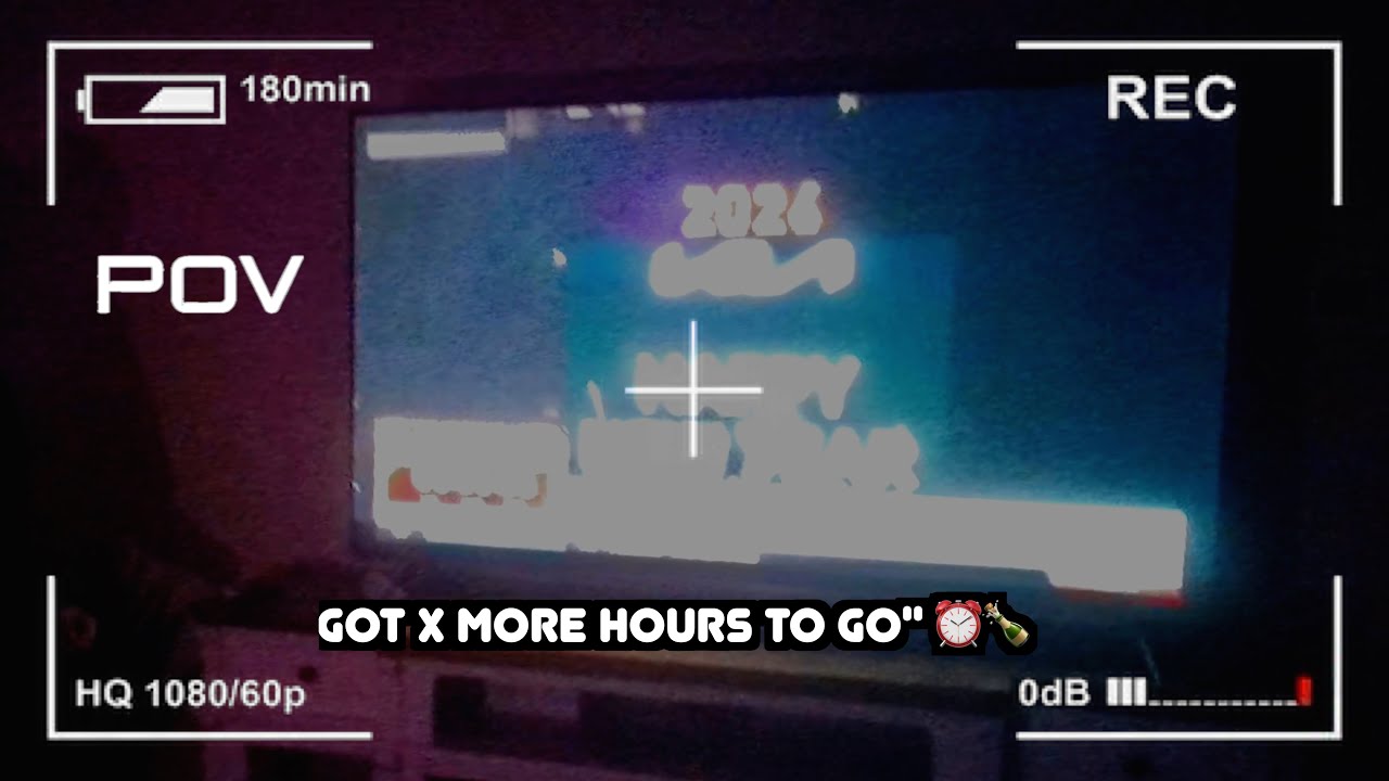 POV: You Attempt An All Nighter For NYE!