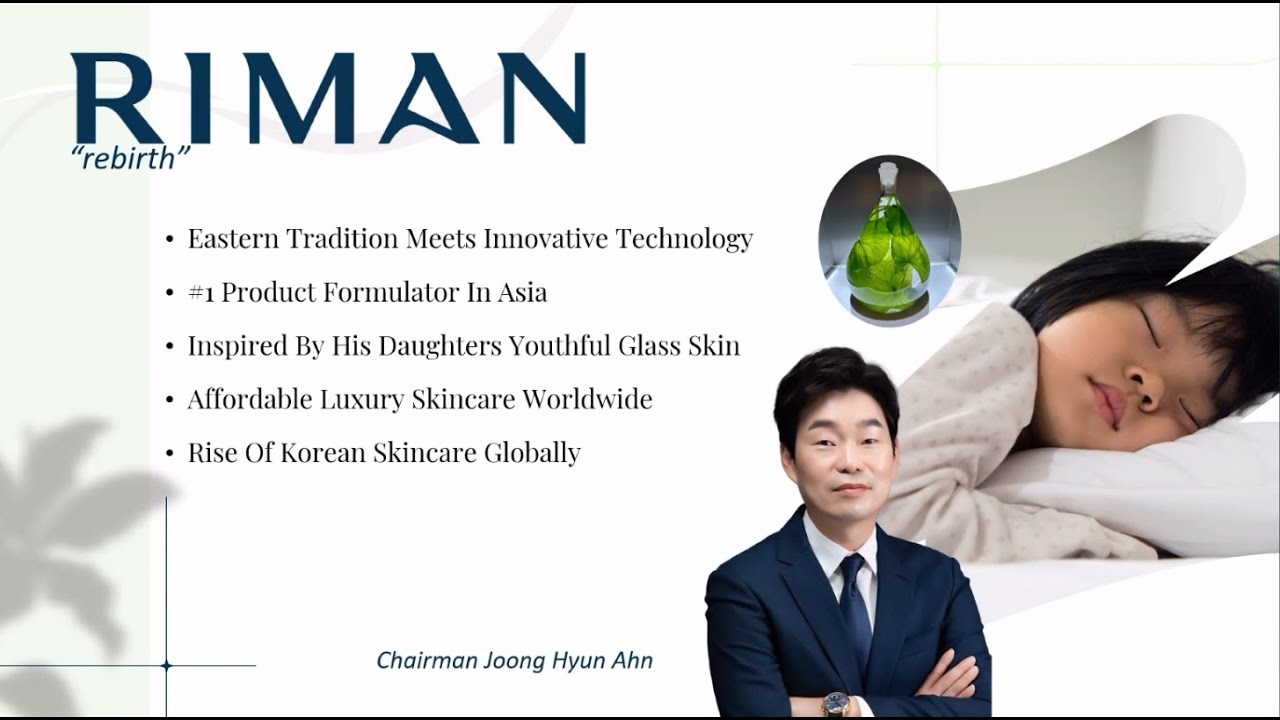 Business Opportunity: K-Beauty is going global- Jermaine Jackson, RIMAN USA (December 2025)