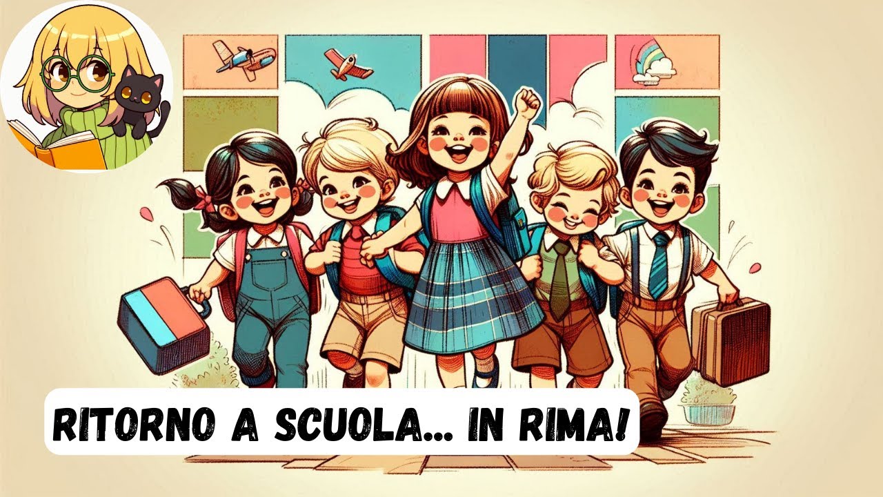RITORNO A SCUOLA... IN RIMA! 2 filastrocche per ricominciare alla grande!