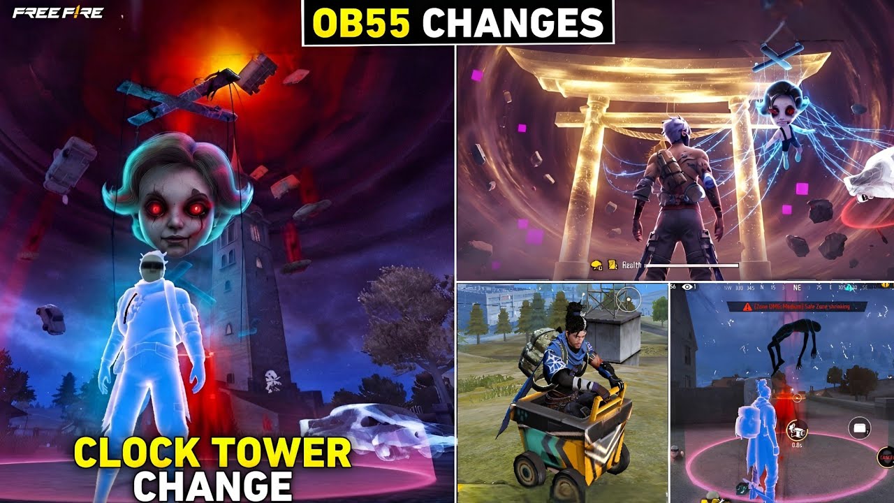 OB55 Update Changes🤯🥳 | Top New Changes in OB55 Update | Free Fire New Event | FF New Event