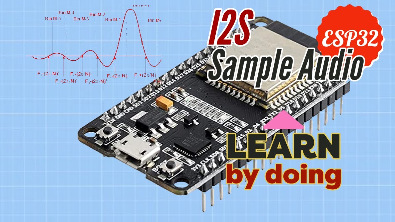 How to sample Audio on ESP32 with I2S - Tutorial
