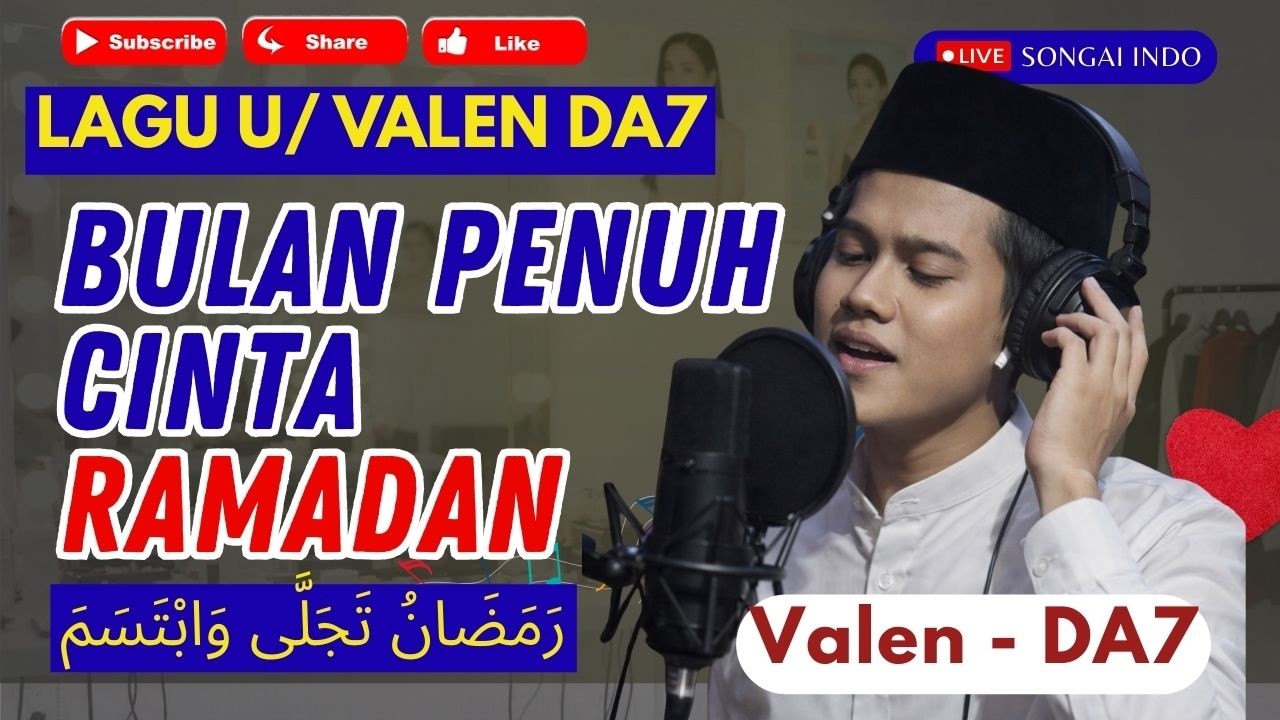 BULAN PENUH CINTA | LAGU U/ VALEN DA7 | RAMADHANU TAJALLA