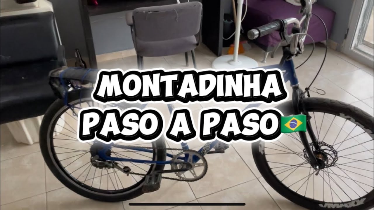 C&oacute;mo armar una bici Flow Br 🇧🇷Montadinha paso a paso 