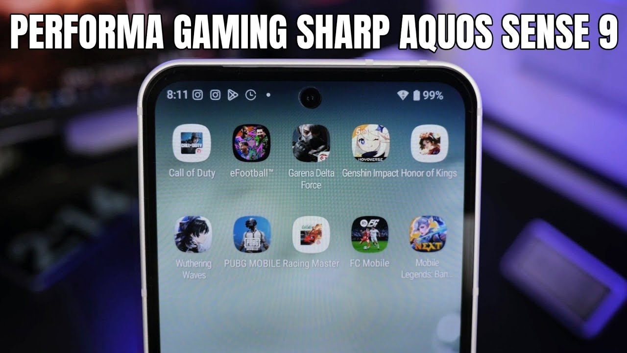 CUKUP MENGEJUTKAN!! SIKSA GAMING SHARP AQUOS SENSE 9 | SNAPDRAGON 7S GEN 2