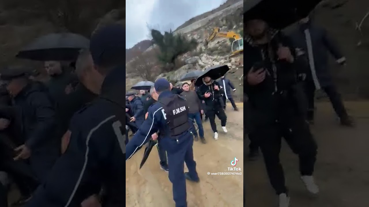 Ngjarja ne Rrjoll Velipoje banoret ndalojne punimet per te mbrojtur Tokat e tyre nga grabiqaret