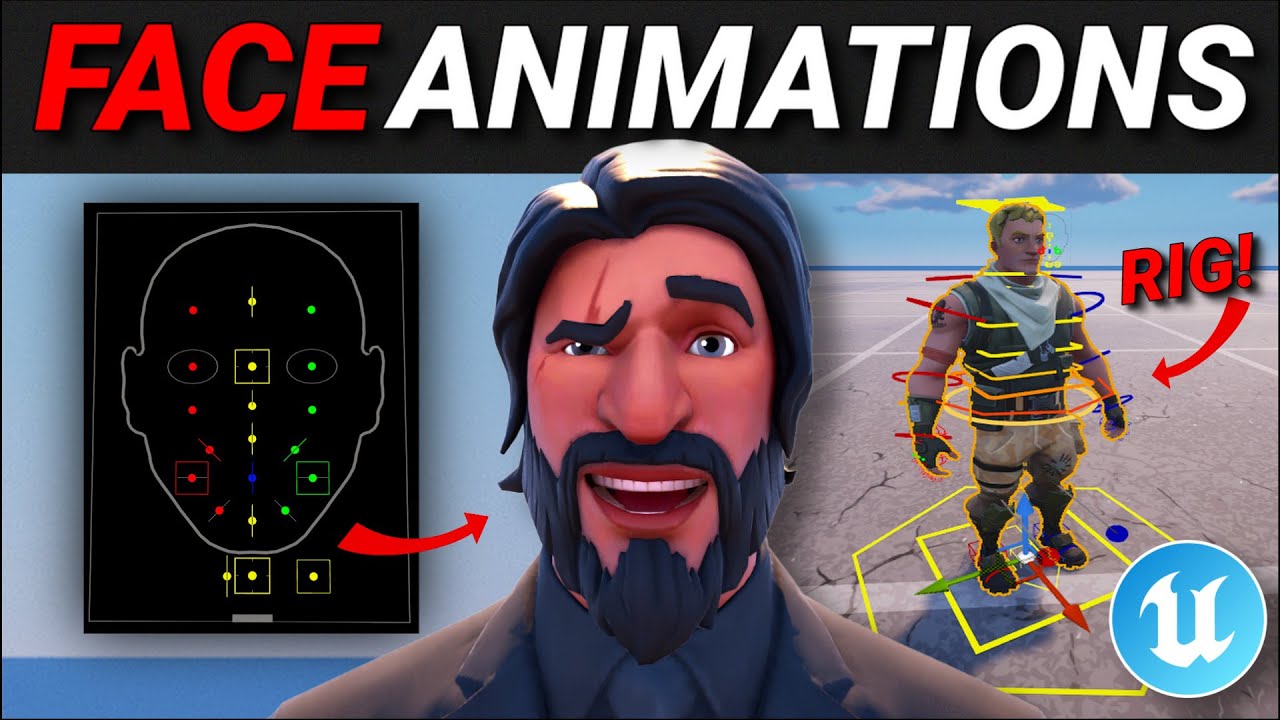 FACE ANIMATIONS for Characters/Players in Fortnite Creative/UEFN! (Part 3)