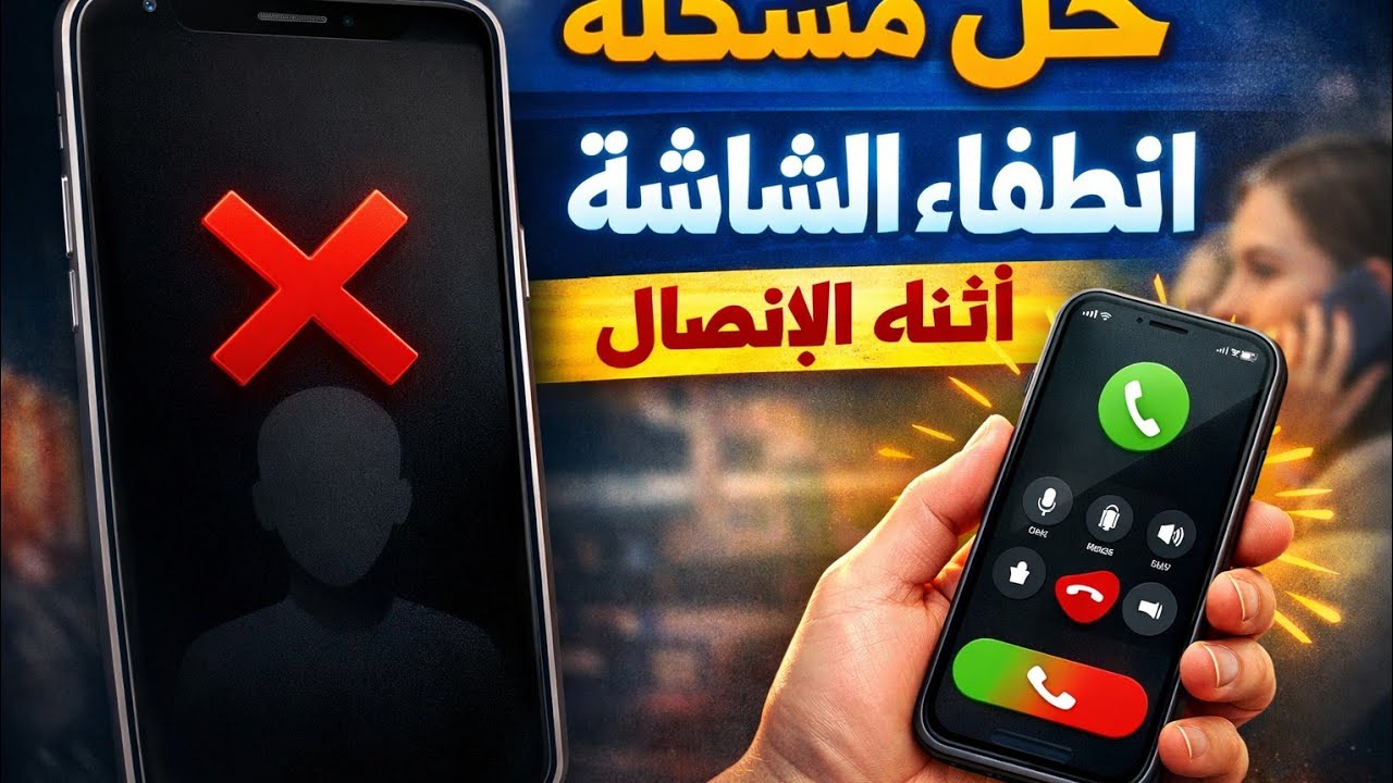 حل نهائي لمشكلة انطفاء الشاشة أثناء الاتصال في ثواني!😱 