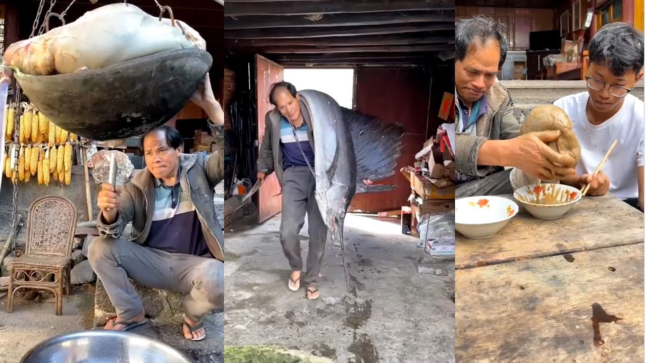 Lao Yang's traditional crafts and rural food