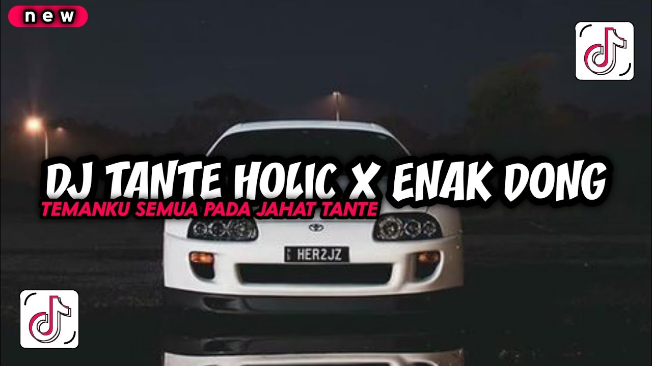 DJ TANTE HOLIC X ENAK DONG TEMANKU SEMUA PADA JAHAT TANTE ELART REMIX || DJ TIK TOK TERBARU 
