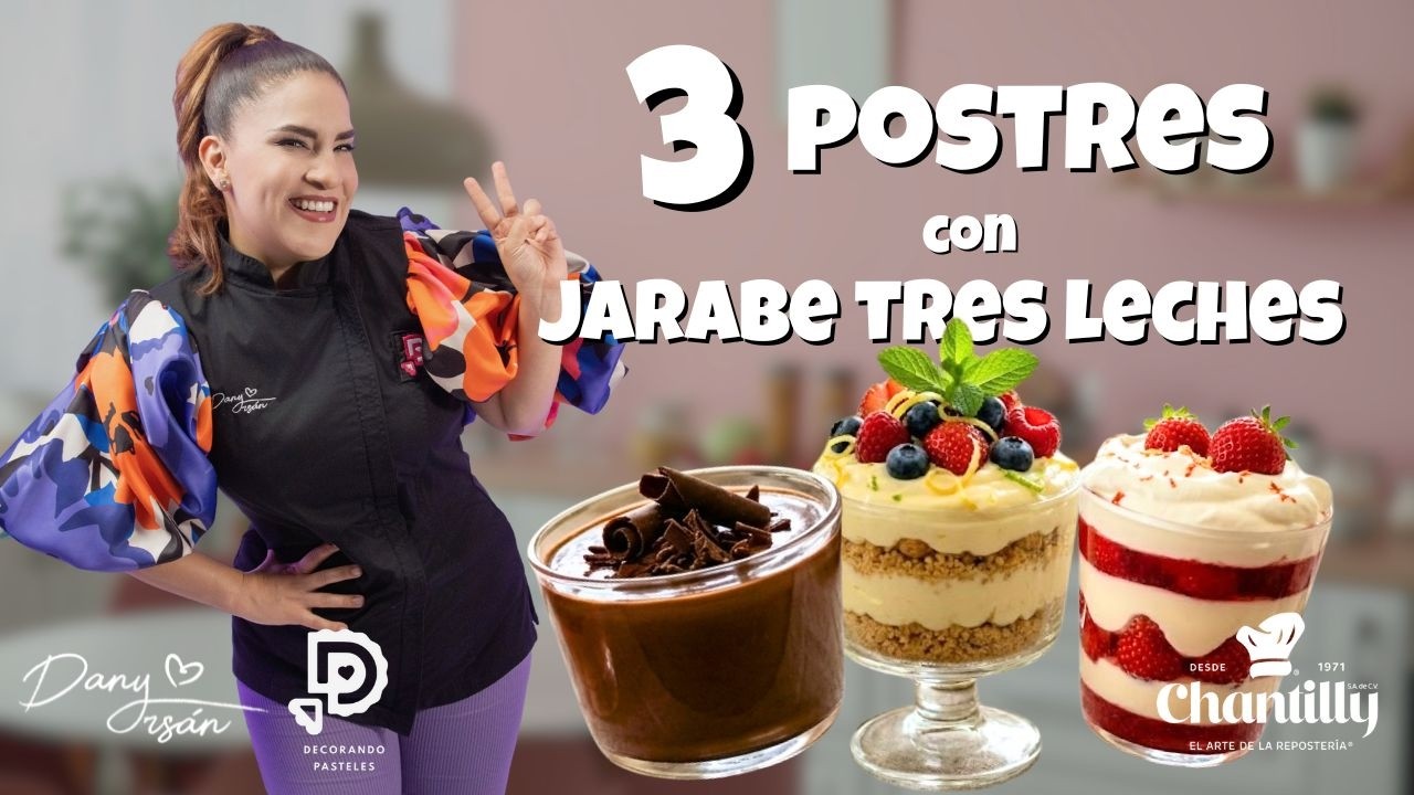 ¡¡3 Postres sencillos y rápidos con tres leches!!