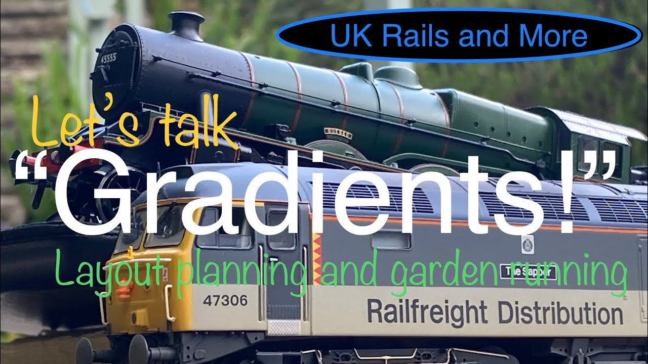(HD) “New layout plan latest!” Tips and garden running! UK Trains - Model Railway!