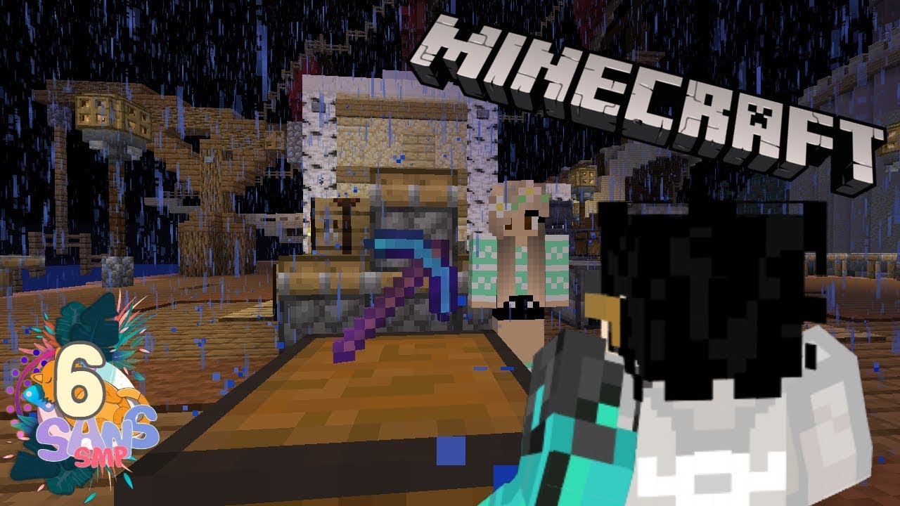 Akhirnya Punya PICKAXE LEGENDARIS!! #06 |SANS SMP| Minecraft Indonesia