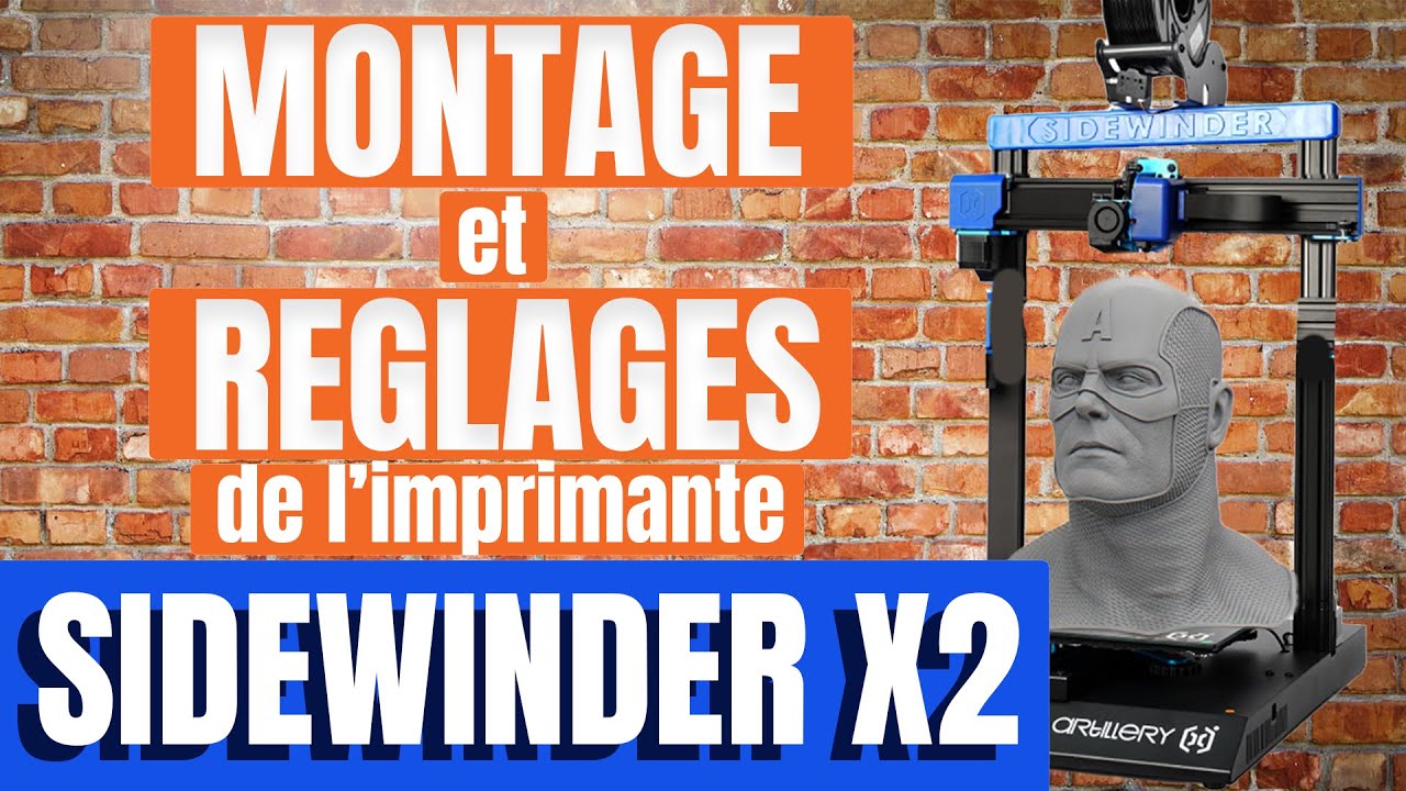 Sidewinder X2 / GENIUS Montage et réglage de l'imprimante 3D