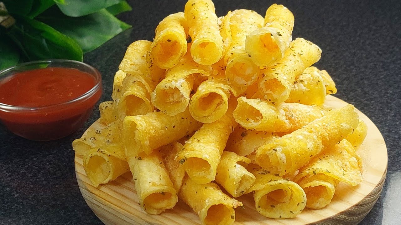 c&oacute;mo hacer rollos de patatas fritas crujientes, el secreto de papas fritas extra crujientes/snacks