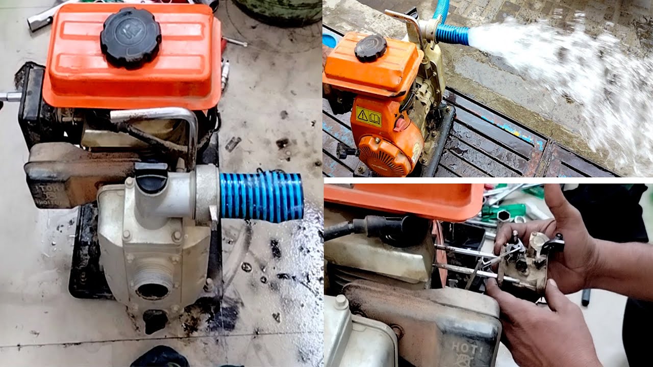 Water Pump Engine & Starting Problem | Water Pump Repair | | Water Pump Repair In Hindi | Toolsvilla