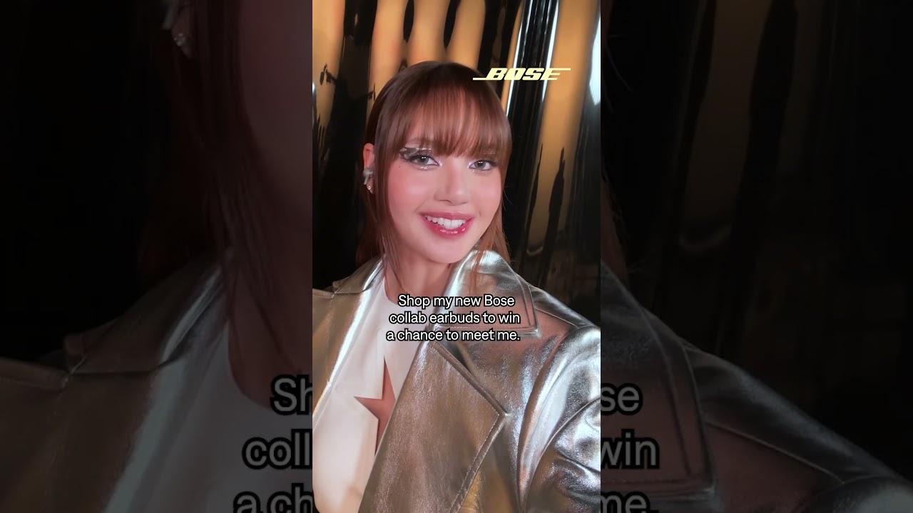 Chance to Meet LISA! | BOSE x LISA Ultra Open Earbuds