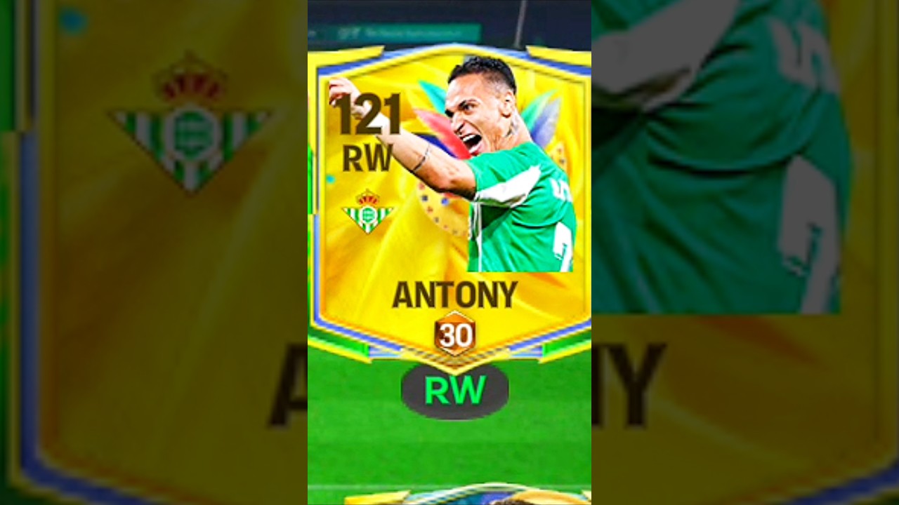 116 Antony 🥶- Amazing Pace + Dribbling 🔥 #fcmobile